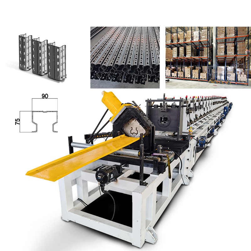 Warehouse Shelf Upright Rack Roll Forming Machine.jpg